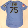 Seattle Mariners Kyle Lewis Autographed 2019 Spring Training Used Blue Jersey JSA #GG84842
