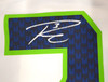 Seattle Seahawks Russell Wilson Autographed White Nike Jersey Size L Beckett BAS QR #WE98450