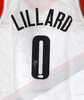 Portland Trail Blazers Damian Lillard Autographed White Jersey JSA #UU98910