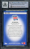 Joe Montana Autographed 2011 Topps Super Bowl Legends Card #SBL-XXIV San Francisco 49ers Auto Grade Gem Mint 10 Beckett BAS Stock #229006
