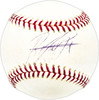 Rafael Perez Autographed Official MLB Baseball Cleveland Indians SKU #229888
