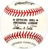 Bret Barberie Autographed Official NL Baseball Expos, Marlins SKU #229840