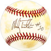 Mickey Tettleton Autographed Official AL Baseball Detroit Tigers, Baltimore Orioles SKU #229866
