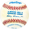 Tom Poquette Autographed Official AL Baseball Kansas City Royals, Texas Rangers SKU #229889