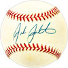 John Johnstone Autographed Official NL Baseball Miami Marlins, New York Mets SKU #229917