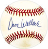Dave Wallace Autographed Official NL Baseball Los Angeles Dodgers, Boston Red Sox SKU #229549