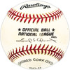 Mickey Owen Autographed Official NL Baseball Los Angeles Dodgers, Chicago Cubs SKU #229587