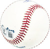 Willie Kirkland Autographed Official MLB Baseball San Francisco Giants, Cleveland Indians Beckett BAS QR #BM26014