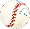Tom Brookens Autographed Official AL Baseball Detroit Tigers Beckett BAS QR #BM17796