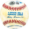 Tom Underwood Autographed Official AL Baseball Oakland A's, New York Yankees Beckett BAS QR #BM17842