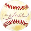 Candy Maldonado Autographed Official AL Baseball Dodgers, Brewers Beckett BAS QR #BM17851