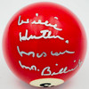 Willie "Hustler" Mosconi Autographed Billiards Pool Ball #3 "Mr. Billiards" JSA #AP63449