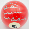 Willie "Hustler" Mosconi Autographed Billiards Pool Ball #3 "Mr. Billiards" JSA #AP63449