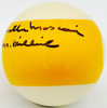 Willie "Hustler" Mosconi Autographed Billiards Pool Ball #9 "Mr. Billiards" JSA #AP63451