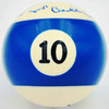 Willie "Hustler" Mosconi Autographed Billiards Pool Ball #10 "Mr. Billiards" JSA #AP63461