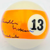 Willie "Hustler" Mosconi Autographed Billiards Pool Ball #13 "Mr. Billiards" JSA #AP63448