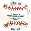 Edward Ed Butka Autographed Official MLB Baseball Washington Senators Beckett BAS QR #BM25914