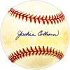 Jackie Collum Autographed Official NL Baseball Cincinnati Reds, St. Louis Cardinals Beckett BAS QR #BM26012