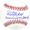 Juan Marichal Autographed Official MLB Baseball San Francisco Giants "Dominican Dandy" Beckett BAS Witness #W743397