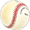 Nellie Mathews Autographed Official NL Baseball Cubs, KC A's Beckett BAS QR #BM25974