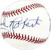 Dale Roberts Autographed Official MLB Baseball New York Yankees, Atlanta Braves Beckett BAS QR #BM17846