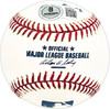Peter O'Malley Autographed Official MLB Baseball Los Angeles Dodgers Beckett BAS QR #BM25935