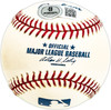 Ken Brondell Autographed Official MLB Baseball New York Giants Beckett BAS QR #BM17860