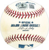 Wes Covington Autographed Official MLB Baseball Milwaukee Braves Beckett BAS QR #BM25898