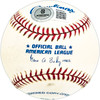 Gene Handley Autographed Official AL Baseball Philadelphia A's "Best Wishes" Beckett BAS QR #BM25949