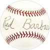 Red Barbary Autographed Official MLB Baseball Washington Senators Beckett BAS QR #BM25891