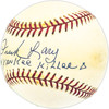 Frank Lary Autographed Official MLB Baseball Detroit Tigers "The Yankee Killer" Beckett BAS QR #BM25882