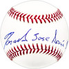 Ronald Acuna Jr. Autographed Official MLB Baseball Atlanta Braves Full Name Beckett BAS #Y60705