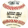 Cecil Upshaw Autographed Official NL Baseball Atlanta Braves, New York Yankees Beckett BAS QR #BM17830