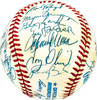 1988 Minnesota Twins Team Signed Autographed Official AL Baseball With 34 Signatures Including Kirby Puckett Beckett BAS #AD78200