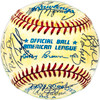 1985 Minnesota Twins Team Signed Autographed Official AL Baseball With 28 Signatures Including Kirby Puckett (Vintage Rookie Signature) Beckett BAS #AD78206