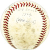 Ernie Ed Manning Autographed Official Giles NL Baseball St. Louis Browns "Best luck to a fan, St. Louis 1914 Browns" Beckett BAS QR #BM17854