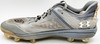 Gunnar Henderson Autographed Grey Under Armour Yard MT Game Used Rookie Cleats Baltimore Orioles "AL ROY 23 Game Used" Dual Signed Beckett BAS QR #1W492691 & #1W492692
