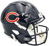 Brian Urlacher Autographed Chicago Bears Blue Full Size Speed Replica Helmet "HOF 18" Beckett BAS Witness Stock #230259