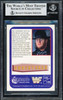 Undertaker Autographed 1991 Merlin WWF German Rookie Card #103 Beckett BAS #14058770