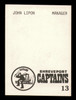 John Lipon Autographed 1976 TCMA Card #13 Shreveport Captains SKU #231611 John Lipon Autographed 1976 TCMA Card #13 Shreveport Captains SKU #231611