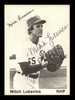 Mitch Lukevics Autographed 1976 TCMA Rookie Card Appleton Foxes SKU #231688