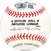 Fred Claire Autographed Official NL Baseball Los Angeles Dodgers GM Beckett BAS QR #BN13232
