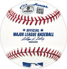 Charlie Gorin Autographed Official MLB Baseball Milwaukee Braves Beckett BAS QR #BN13184