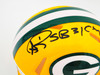 Andre Rison Autographed Green Bay Packers Yellow Speed Mini Helmet "SB 31 Champs" JSA Stock #232852