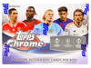 2023/24 Topps UEFA Club Competitions Chrome Soccer Breaker's Delight Box Stock #233860