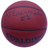 Moses Malone Autographed Spalding I /O Basketball Philadelphia 76ers JSA #AT76250