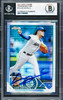Luis Castillo Autographed 2023 Topps Chrome Prism Refractor Card #13 Seattle Mariners Beckett BAS #17068889
