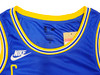 Golden State Warriors Stephen Curry Autographed Blue Nike Swingman Classic Edition Jersey Size 48 Beckett BAS QR Stock #234961
