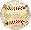 1955 Detroit Tigers Team Signed Autographed Official Harridge AL Baseball With 30 Signatures Including Al Kaline Beckett BAS #AD43533