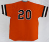 Baltimore Orioles Frank Robinson Autographed Orange Authentic Mitchell & Ness Jersey Beckett BAS QR #BN64147